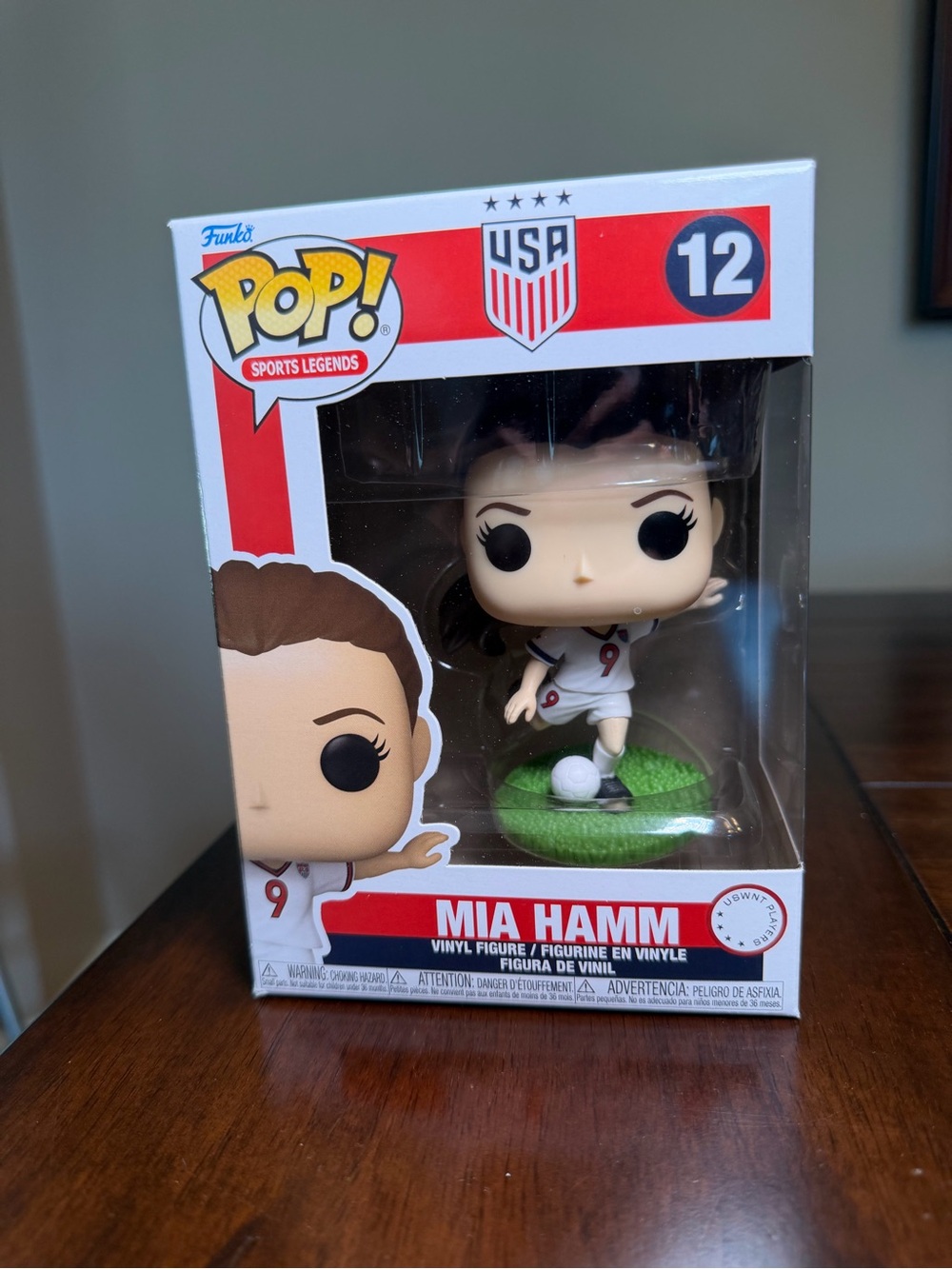FUNKO POP - USA Women’s Soccer Mia Hamm #12